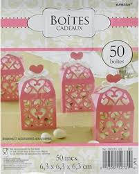 Caixa Bonbons Rosa 50X