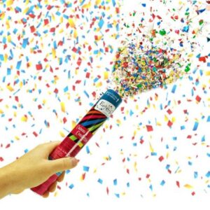 Canhão De Confettis 25Cm