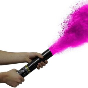 Canhão de pó Holi Rosa 100gr