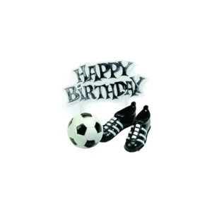 Chuteiras Com Bola 10cm Happy Birthday