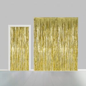Cortina Decorativa - Dourado 240Cm