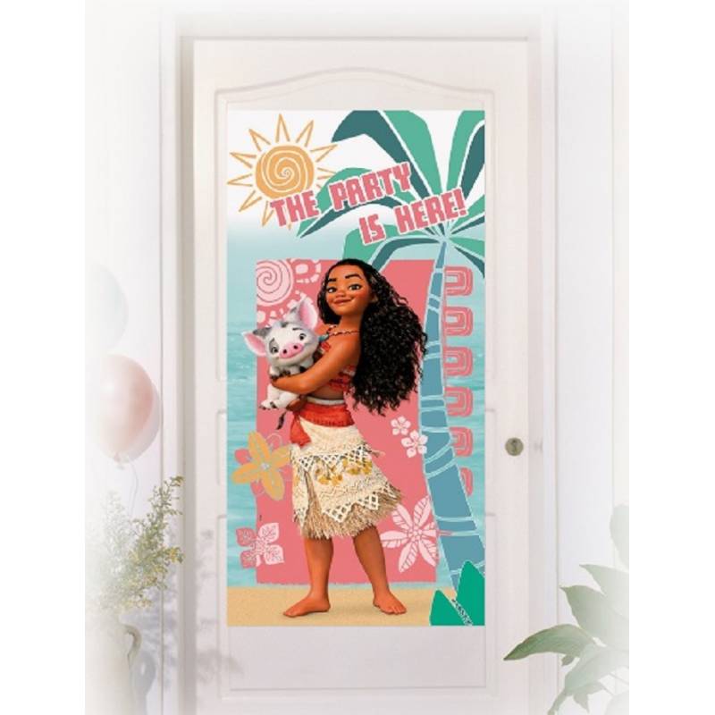 Decoração Vaiana - Poster De Porta