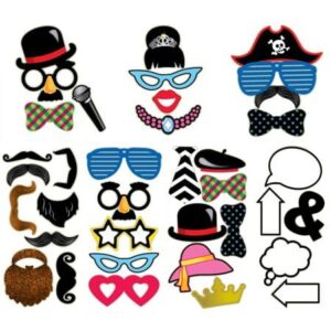 Acessórios Para Photobooth 60 Peças