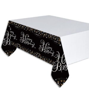 Toalha Happy Birthday Sparkling Gold