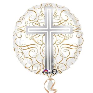 Balão Foil 45Cm Batismo E Comunhão