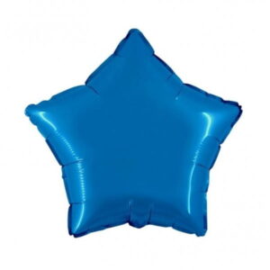 Balão Estrela Foil 45 Cm - Azul