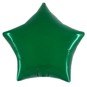 Balão Estrela Foil 45 Cm - Verde