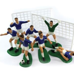 Cake Topper Futebol Azul