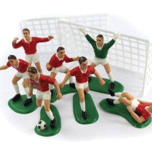 Cake Topper Futebol Vermelho