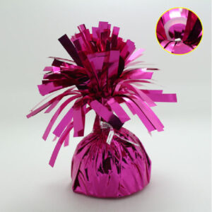 Peso Para Balões - Foil Rosa Escuro 160Gr