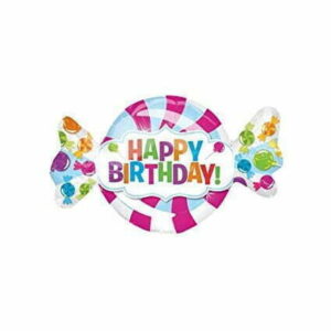 Balão Rebuçado Happy Birthday