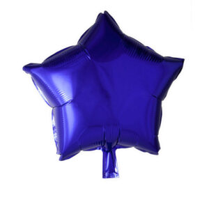 Balão Estrela Foil 45 Cm - Azul Escuro purpura