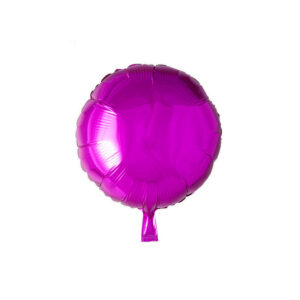 Balão Redondo Foil 45 Cm - Rosa escuro