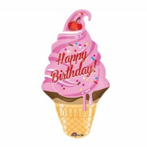 Balão Gelado Happy Birthday