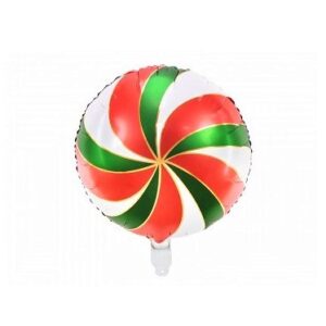 Balão Candy Sweet Verde e Vermelho