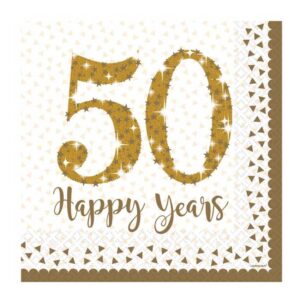 Guardanapos 50 Anos Bodas De Ouro