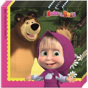 Guardanapos Masha E O Urso