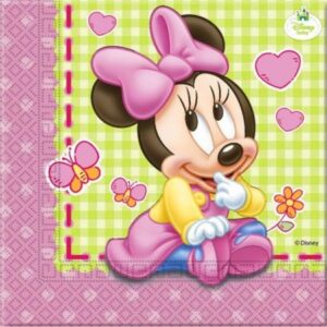 Guardanapos Minnie Bebé