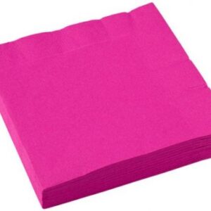 Guardanapos 33Cm 20 Unidades - Rosa