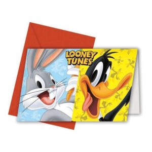 Convites Looney Tunes