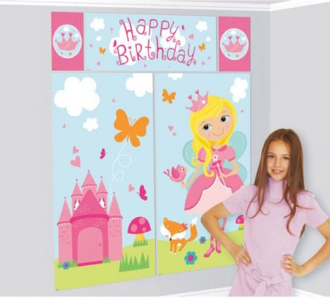 Mega Poster 5 Peças 1.80M Princesas