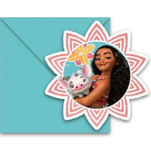 Convites Vaiana Moana