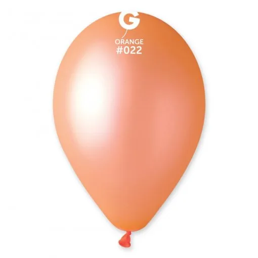 Balões Laranja Neon de 30 cm GEMAR