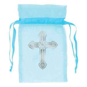 12 Sacos De Organza Batizados E Comunhão