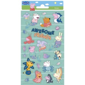 Peppa Pig Adesivos Brilhantes 102 X 200 Mm