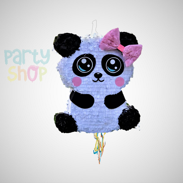 Pinhata Para O Tema Panda Bebé Menina