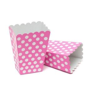 Caixas Para Pipocas - Rosa