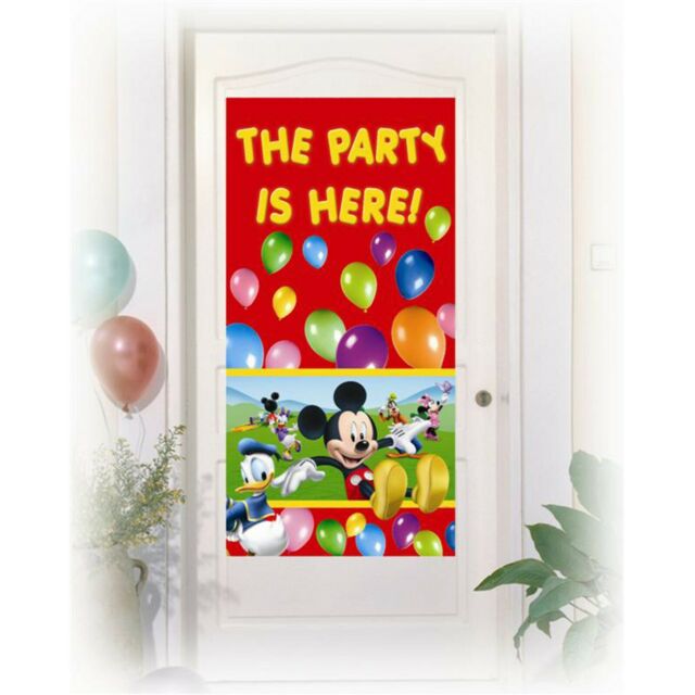 Decoração Mickey - Poster De Porta