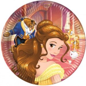 Pratos A Bela E O Monstro