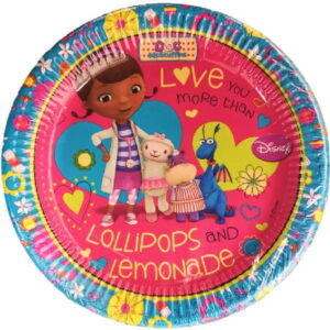 8 Pratos Doutora Brinquedos