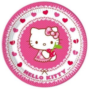 Pratos Hello Kitty