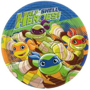 Pratos Tartarugas Ninja 18.5Cm