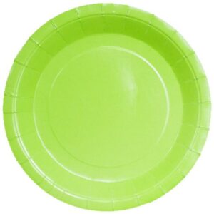 Pratos De Cartão 23Cm - Verde
