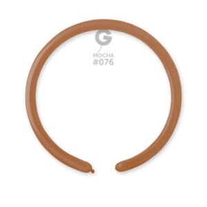 100 Balões Castanhos claro de modelar Pastel Naturals de 160 Q GEMAR