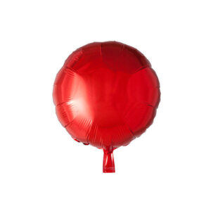 Balão Redondo Foil 45 Cm - Vermelho