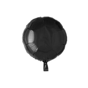Balão Redondo Foil 45 Cm - Preto