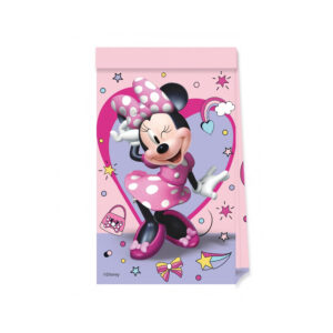 Sacos para brindes Minnie Rosa