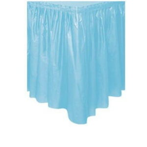 Saia Para Mesa 426Cm - Azul Bebé