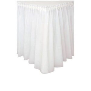 Saia Para Mesa 426Cm - Branco