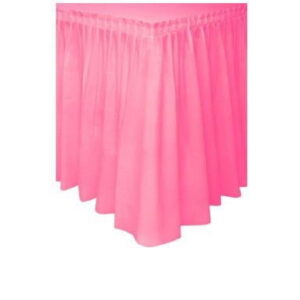 Saia Para Mesa 426Cm - Rosa