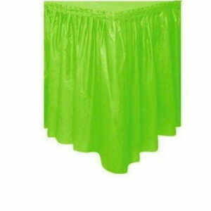 Saia Para Mesa 426Cm - Verde Lima