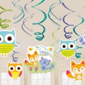 Swirl Decorativo Welcome Baby - Animais