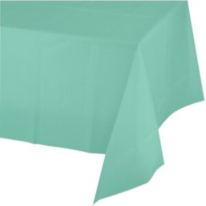 Toalha De Mesa 274Cm - Verde Água/Menta