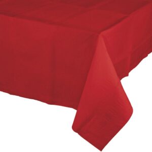 Toalha De Mesa 274Cm - Vermelho