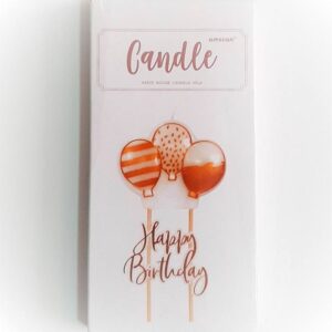 Vela Rose Gold Happy Birthday