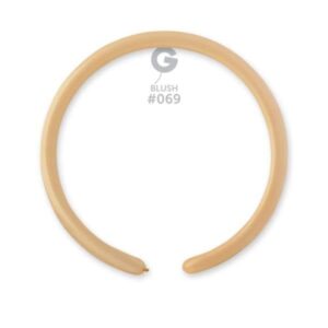 100 Balões Pele de modelar Pastel Naturals de 160 Q GEMAR